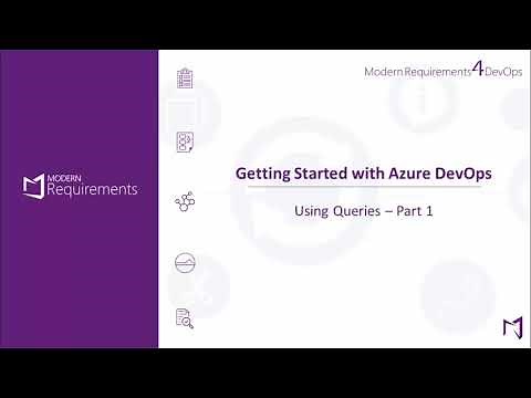 Queries Part 1 - Overview | Learning Azure DevOps