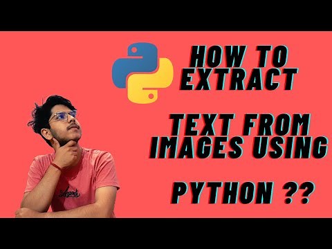 How to extract TEXT from IMAGE using python in 5 minutes? | Tesseract-OCR | python tutorial | 2021