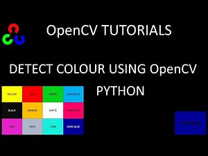 Detecting Colour in an Image using OpenCv and Python