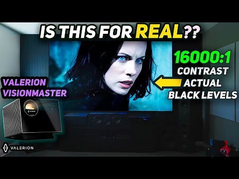 INSANE BLACK LEVELS!! // Valerion VisionMaster Pro2 - 4K Tri Laser Home Theater Projector