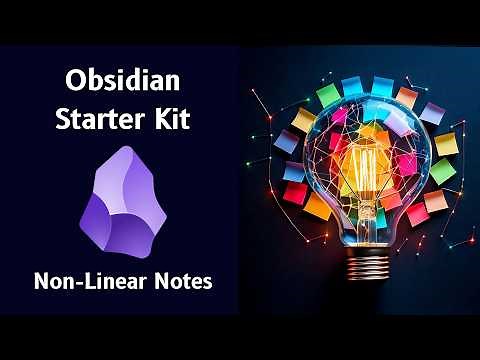 Obsidian For Beginners 📝 Non-Linear Note Taking, Plugins & Templates