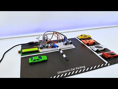 How to make a car parking system using arduino and ultrasonic sensor | Arduino Project