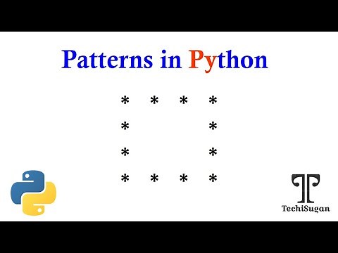02 | Python Tutorial | Python Programming Tutorial for Beginners | Hollow Square pattern printing