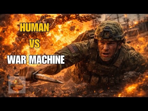 Alien Robots vs Army Ranger – Full Story Explained In Hindi Under 5 Minutes| War Machine (2026)