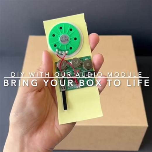 Create a Singing DIY Gift Box with Audio Module