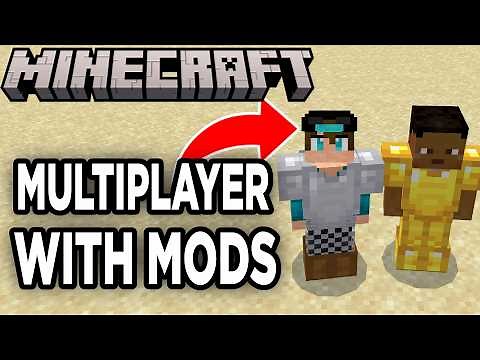 How To Play Multiplayer In Minecraft Java Edition With Mods! - Tutorial