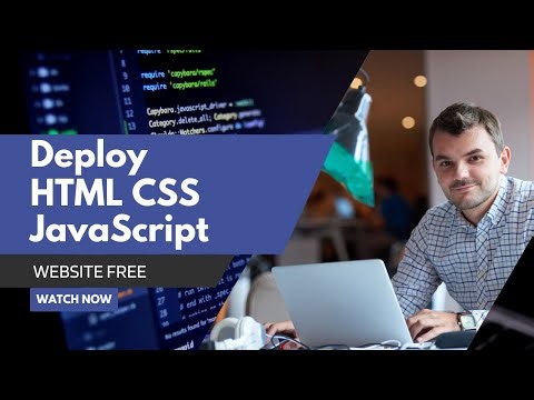 How to Deploy HTML CSS JavaScript Website Free | Step by Step Guide