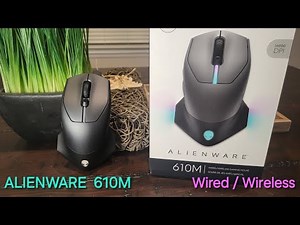 ALIENWARE 610M Wired / Wireless Mouse for PC (60.00 usd)