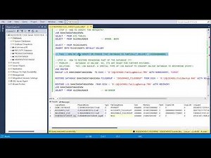 How to Restore SQL Databases ? Explained - Step By Step
