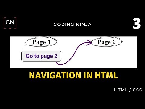 Navigate from one page to another in HTML | Coding Ninja