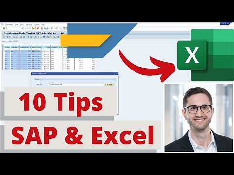 SAP & Excel - 10 SAP GUI Scripting Tips 🚀