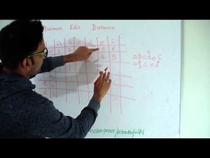 Minimum Edit Distance Dynamic Programming