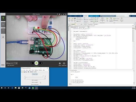 Arduino Tutorial on Serial Communication between Matlab Software and an Arduino Sketch