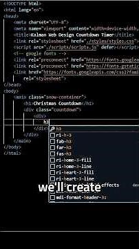How to Create an HTML Website Layout Using Main, Div, and Headings | Beginner Tutorial