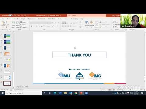 Bioanalytical method development and validation using LC-MS/MS method - JISU FDP Aug2021