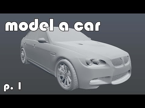 Model a 3d Car | part 1 | user interface & intro (Blender tutorial)