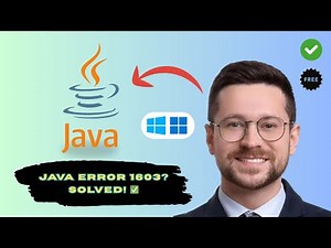 How to Fix Java Error Code 1603 – Update Did Not Complete (Windows 11/10)