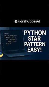 “Star Pattern Logic Using Nested Loops! 🧠⭐