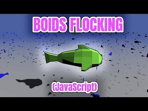 Flocking Simulation: Boids (JavaScript)