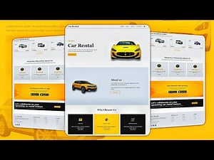 🔥Complete Responsive Car Rental Website using ReactJS and Tailwind CSS || Build and Deploy
