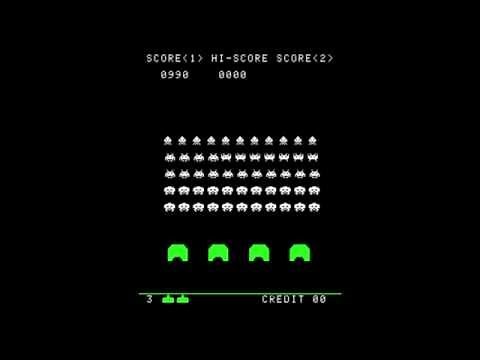 Space Invaders 1978 - Arcade Gameplay