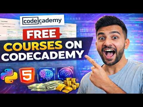 Best FREE Coding Courses on Codecademy (Beginner to Advanced)