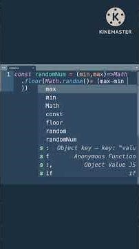 Get random number between range #javascript #shorts