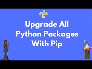 How to upgrade all Python packages with pip