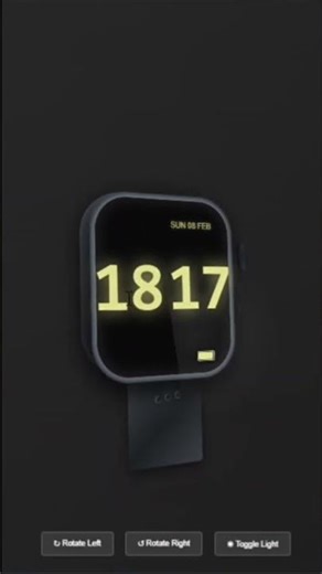 3D Apple watch #coding