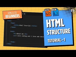 HTML & CSS Tutorial for Beginners | Episode 1: Basic Structure, Headings & Paragraphs
