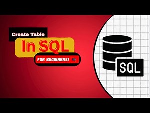 DBMS | Create Table in SQL Step by Step | SQL Tutorial for Beginners with Full Explanation