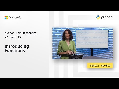 Introducing Functions | Python for Beginners [29 of 44]