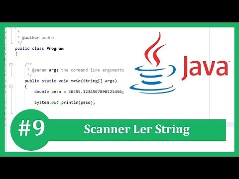 Aprenda Java Tutorial #9 - Scanner Ler String