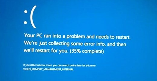 Fix: Video Memory Management Internal Error on PC