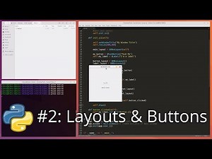 Python GUI Development #2 - Layout & Button Connect