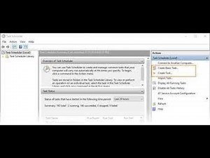Schedule a Python Script using Windows Task Scheduler