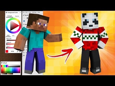How To Create A Custom Minecraft Skin [EASY]