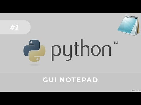 Python GUI Tutorial - Making a Text Editor - Part 1
