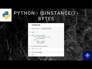 Python | isinstance() | Bytes