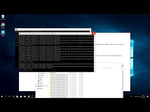 How to download offline installer Visual Studio 2017