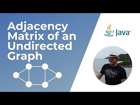 Adjacency Matrix Representation of Graph in Java