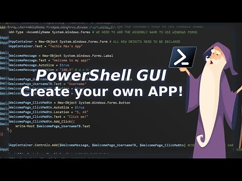 Build a PowerShell GUI From Scratch in Minutes!