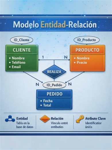 Como Crear el Diagrama Entidad Relación Fácil y Rápido 📚 Diseña un Modelo ER Correctamente 🔥 #programacion #datos #java #javascript #poo #modelo #codigo #editor #ide #c #c #html5 #css3 #hack #tema #icono #software #sql #PC #programa #diagrama #computador #modelo #viral #tiktok #datos #basededatos