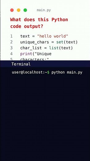 Python Sets vs Lists: The Shocking Truth! 🤯 #pythontips #programming #coding