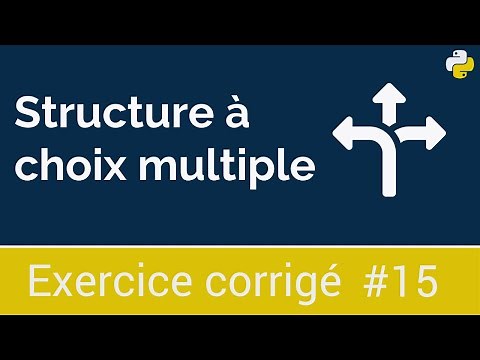 Corrected Exercise #15: Multiple Choice Conditional Structure: if ... elif ... else ... | Python