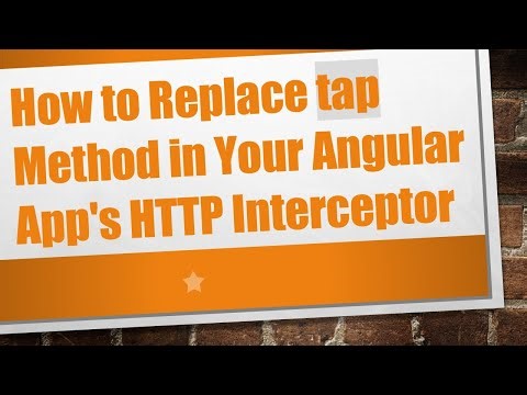How to Replace tap Method in Your Angular App's HTTP Interceptor