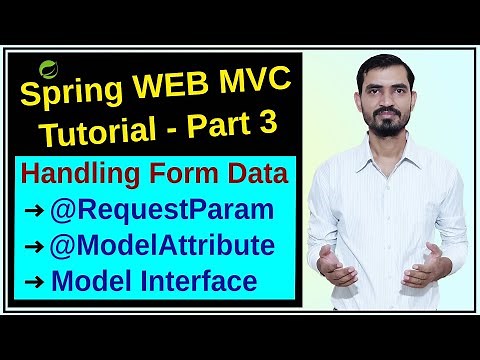 #17 Handling Form Data in Spring MVC using Annotations | @RequestParam, @ModelAttribute, Model