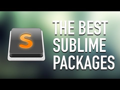 Sublime Text 3 Setup - Most Important Packages