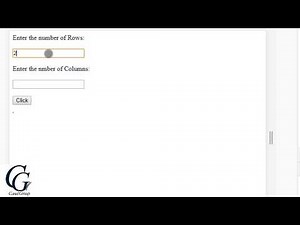 Dynamic Table with JavaScript