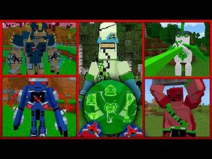 NEW FEATURES 🔥| BEN 10 V21 MOD FOR MINECRAFT PE | MCPE 1.20+